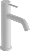 Hansgrohe, Tecturis S, Смеситель для раковины 110, однорычажный, со сливным гарнитуром, матовый белый 73310700