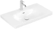 Villeroy & Boch Skyla Pаковина для установки на тумбу, 800 x 460 x 160 mm, с переливом, Альпийский белый 5A518001