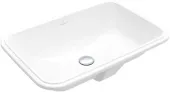 Villeroy & Boch Architectura Раковина для установки под столешницу, внутренний размер 570 x 370 x 125 mm, Альпийский белый, с переливом 5A776001