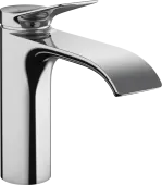Hansgrohe Vivenis Смеситель для раковины 110, однорычажный, хром, со сливным гарнитуром, 75020000