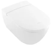 Villeroy & Boch ViClean-I200 унитаз-биде, унитаз с вертикальным смывом с открытым смывным краем, Альпийский белый CeramicPlus V0E200R1