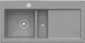 Villeroy & Boch Subway 60 Мойка, включая Комплект слива , 1000 x 510 mm, Graphite CeramicPlus 677000SL
