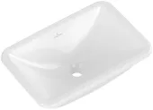 Villeroy & Boch Loop & Friends Раковина для установки под столешницу, внутренний размер 540 x 340 x 135 mm, Альпийский белый, с переливом 4A570001