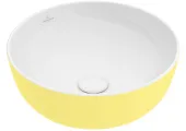 Villeroy & Boch Artis Раковина для установки на столешницу, 430 x 430 x 130 mm, Macaroon, без перелива, нешлифованный 417943BCT3