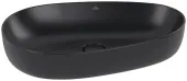Villeroy & Boch Antao Раковина для установки на столешницу, 650 x 400 x 146 mm, Pure Black CeramicPlus, без перелива 4A7465R7