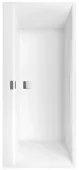 Villeroy & Boch Squaro Edge 12 Ванна Duo, 1800 x 800 mm, Альпийский белый UBQ180SQE2DV-01