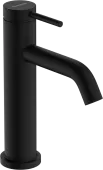 Hansgrohe, Tecturis S, Смеситель для раковины 110, однорычажный, со сливным гарнитуром, матовый черный 73310670