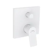 Hansgrohe Vivenis Смеситель для ванны, однорычажный, скрытого монтажа, матовый белый 75415700