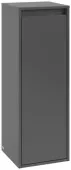 Villeroy & Boch Skyla Шкаф Боковой, 1 дверь, 1 выдвижной ящик, 350 x 1000 x 349 mm, Graphite / Graphite C80200VR