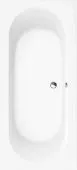 Villeroy & Boch O.novo ванна, 1800x800mm , Акрил Альпийский белый UBA180CAS2V-01