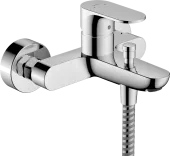 Hansgrohe Rebris S Смеситель для ванны, однорычажный, внешнего монтажа, хром 72440000