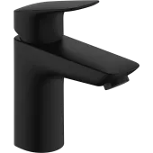 Hansgrohe Logis Смеситель для раковины 100, однорычажный, без сливного набора, матовый черный, 71101670 