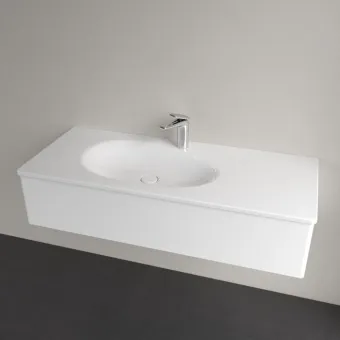Villeroy & Boch Antao Pаковина для установки на тумбу, 1200 x 500 x 150 mm, без перелива, Альпийский белый CeramicPlus 4A77L2R1