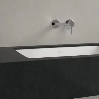 Villeroy & Boch Loop & Friends Раковина для установки под столешницу, внутренний размер 615 x 380 x 140 mm, Альпийский белый, с переливом 4A580001