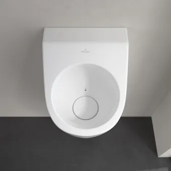 Villeroy & Boch Architectura Писсуар с меткой, Скрытый подвод воды, 325 x 355 mm, Альпийский белый 55860501