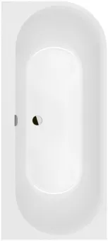 Villeroy & Boch Oberon 2.1 ванна с задней стенкой, вариант слева, 1800 x 800 mm, Альпийский белый UBQ180OBN9CL00VD01