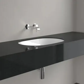Villeroy & Boch Architectura Раковина для установки под столешницу, внутренний размер 570 x 375x 125 mm, Альпийский белый, с переливом 5A766001