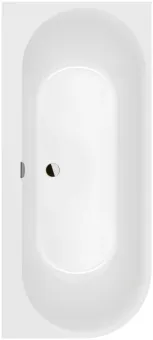 Villeroy & Boch Oberon 2.1 ванна с задней стенкой, вариант справа, 1800 x 800 mm, Альпийский белый UBQ180OBN9CR00VD01