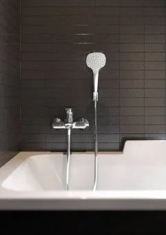 Hansgrohe Logis Смеситель для ванны, однорычажный, наружного монтажа, хром 71400000