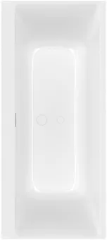 Villeroy & Boch Subway 3.0 Ванна Duo, 1800 x 800 mm, Альпийский белый с наполнением воды UBQ180SBW2TDV-01