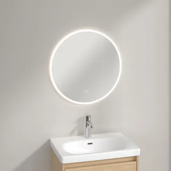 Villeroy & Boch More to See Lite+ Зеркало, с подсветкой, 650 x 650 x 23 mm A4626000