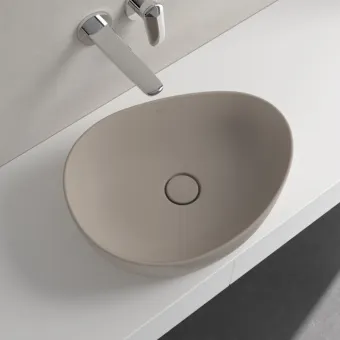 Villeroy & Boch Antao Раковина для установки на столешницу, 510 x 400 x 146 mm, Almond CeramicPlus, без перелива 4A7351AM