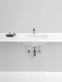 Villeroy & Boch O.novo Раковина для установки под столешницу, внутренний размер 600 x 350 x 160 mm, Альпийский белый CeramicPlus, с переливом 416260R1