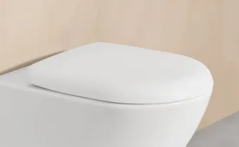 Villeroy & Boch Antao Унитаз с открытым смывным краем, настенный, смыв TwistFlush, Stone White (Белый матовый) CeramicPlus, без сиденья 4674T0RW