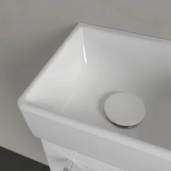 Villeroy & Boch Avento Раковина компактная, 360 x 220 x 110 mm, Альпийский белый, без перелива, см справа 43003L01