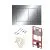 TECE 9400412 TECEbase BASE 2.0 Комплект инсталляции 4 в 1 с панелью смыва ТЕСЕnow, цвет хром глянцевый, для установки подвесного унитаза