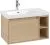 Villeroy & Boch Skyla КОМПЛЕКТ Тумба под раковину, 1 выдвижной ящик, 772 x 436 x 439 mm,Nordic Oak+ Skyla Pаковина для установки на тумбу крыло справа, 800 x 460 x 160 mm, с переливом, Альпийский белый C78800VJ+5A52L101 Villeroy & Boch Skyla КОМПЛЕКТ Тумба под раковину, 1 выдвижной ящик, 772 x 436 x 439 mm,Nordic Oak+ Skyla Pаковина для установки на тумбу крыло справа, 800 x 460 x 160 mm, с переливом, Альпийский белый C78800VJ+5A52L101