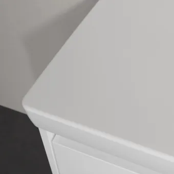 Villeroy & Boch Skyla Pаковина для установки на тумбу, 1000 x 470 x 165 mm, с переливом, Альпийский белый 5A51A501