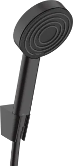 Hansgrohe Pulsify S Душевой набор с держателем 105 1jet, шланг 125 см, матовый черный 24301670