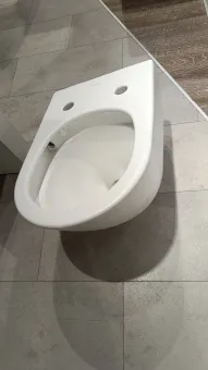 Villeroy & Boch Subway 3.0 Унитаз с открытым смывным краем, настенный, смыв TwistFlush, Stone White (Белый матовый) CeramicPlus Мос2 4670T0RW Уценка