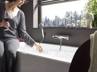 Hansgrohe Vivenis Смеситель для ванны, однорычажный, внешнего монтажа, хром 75420000