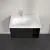 Villeroy & Boch Skyla КОМПЛЕКТ Тумба под раковину, 1 выдвижной ящик, 772 x 436 x 439 mm,Volcano Black + Skyla Pаковина для установки на тумбу крыло справа, 800 x 460 x 160 mm, с переливом, Альпийский белый C78800VL+5A52L101