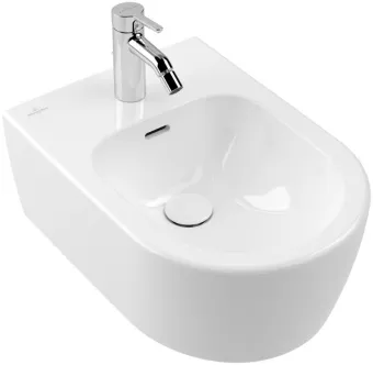 Villeroy & Boch Skyla Биде, настенный, 370 x 530 mm, Альпийский белый 44820001