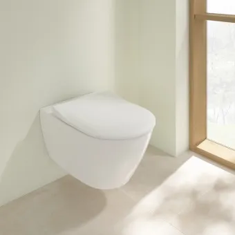 Villeroy & Boch Subway 2.0 Комбинированная упаковка, настенный, смыв DirectFlush, Альпийский белый CeramicPlus 5614R2R1