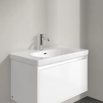 Villeroy & Boch Skyla Pаковина для установки на тумбу, 800 x 460 x 160 mm, с переливом, Альпийский белый 5A518001