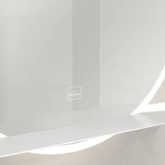 Villeroy & Boch More to See Lite+ Зеркало, с подсветкой, 650 x 650 x 23 mm A4626000