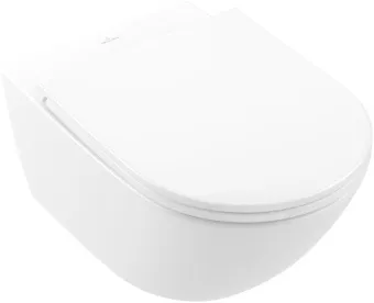 Villeroy & Boch Universo TwistFlush Комбинированная упаковка, настенный, смыв TwistFlush, Альпийский белый 4670T901