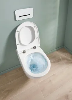 Villeroy & Boch Universo TwistFlush Комбинированная упаковка, настенный, смыв TwistFlush, Альпийский белый 4670T901