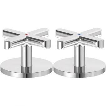 Villeroy & Boch Dawn Комплект ручек двухвентильных + излив TVW10613015361+TVW10612015361