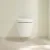 Villeroy & Boch Subway 2.0 Унитаз с открытым смывным краем Compact, настенный, смыв DirectFlush, Альпийский белый CeramicPlus, без сиденья 5606R0R1