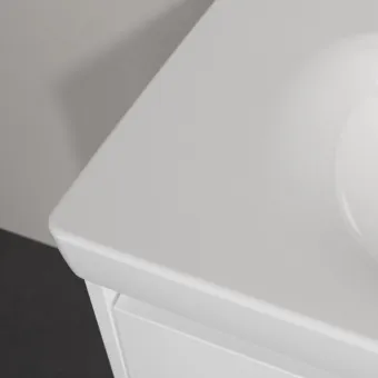 Villeroy & Boch Skyla Pаковина для установки на тумбу, 800 x 460 x 160 mm, с переливом, Альпийский белый 5A518001