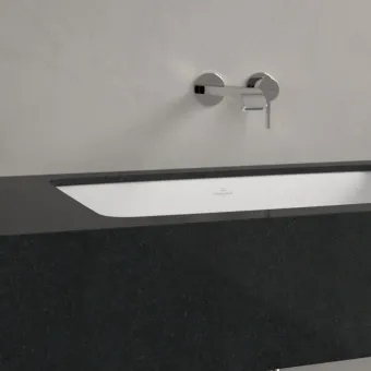 Villeroy & Boch Loop & Friends Раковина для установки под столешницу, внутренний размер 615 x 380 x 140 mm, Альпийский белый, без перелива, наружная сторона покрыта глазурью 4A580101