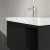 Villeroy & Boch Skyla КОМПЛЕКТ Тумба под раковину, 1 выдвижной ящик, 772 x 436 x 439 mm,Volcano Black + Skyla Pаковина для установки на тумбу крыло справа, 800 x 460 x 160 mm, с переливом, Альпийский белый C78800VL+5A52L101