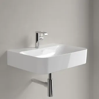 Villeroy & Boch Finion Pаковина, 600 x 470 x 164 mm, без перелива, Альпийский белый CeramicPlus 416861R1