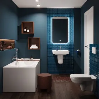Villeroy & Boch O.novo ванна, 1800x800mm , Акрил Альпийский белый UBA180CAS2V-01
