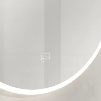 Villeroy & Boch More to See Lite+ Зеркало, с подсветкой, 650 x 650 x 23 mm A4846500